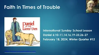 International Sunday School Lesson February 18, 2024