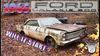 First Start in 30 Years? 1965 Ford Galaxie 500 Resurrection: Will She Run? Revival - Ole Man Update