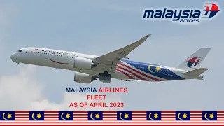 Malaysia Airlines fleet as of April 2023