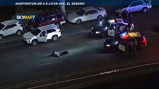 Chase: LAPD chase suspects in stolen vehicle across LA  I ABC7