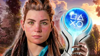 Horizon Zero Dawn's PLATINUM Trophy is Incredible