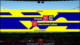 Efootball 2022 PS5 | Arsenal vs Manchester United | Gameplay