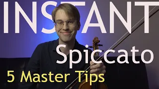 5 Tips to INSTANTLY Improve and Master Your Violin Spiccato