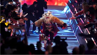 Asuka Entrance At Royal Rumble 2023 In San Antonio, Texas