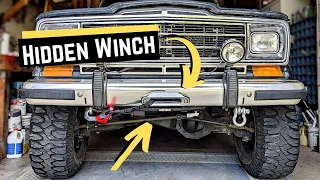 Hidden Winch Mount (Overland Jeep Build)