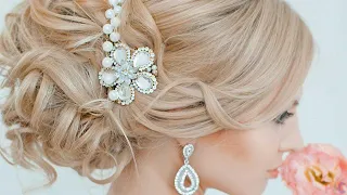 СВАДЕБНЫЕ  ПРИЧЕСКИ- Красивые и Быстрые  прически  2021  beautiful and fast wedding hairstyles 2021