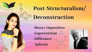 Post-structuralism/Deconstruction- Concept of Logocentrism, Aporia, and Binary Opposition