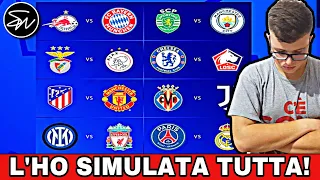 SIMULIAMO TUTTA LA CHAMPIONS LEAGUE 2021-22 DAGLI OTTAVI ALLA FINALE!!!