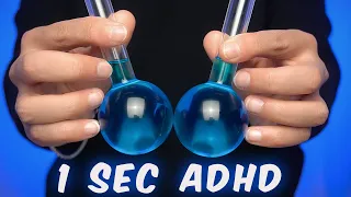 ASMR for people with ADHD(1 Second Attention Span)