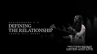 Jackie Hill Perry | Defining The Relationship | Deut 5:1-6:3 | TGCW18