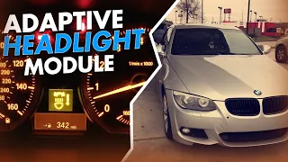 How to Replace the Adaptive Headlight Control Module on a Bmw 3 series/e9x