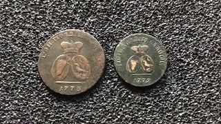 Монеты Молдавии и Валахии из медных Турецких пушек