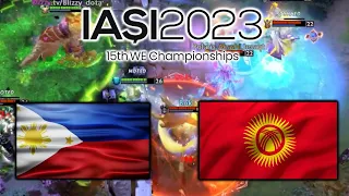 OPENING MATCH IESF ASIA 2023 !! PHILIPPINES vs KYRGYZSTAN - IESF ASIA 2023 RIYADH DOTA 2