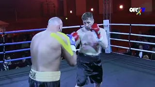 OrtsTV Barleben Barleber Fight Night Profiboxen Alexander Frank vs. Sami Enbom