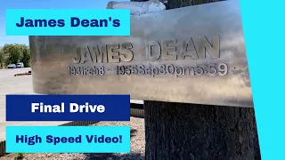 James Dean's Final Drive - Without Narration - Just The Drive