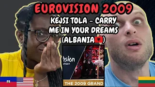 REACTION TO Kejsi Tola - Carry Me In Your Dreams (Albania 🇦🇱 Eurovision 2009) | FIRST TIME HEARING