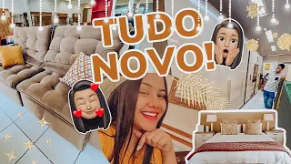 MUITOS MÓVEIS NOVOS CHEGARAM! | Mobiliamos a casa DO ZERO!