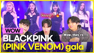 BLACKPINK - ‘Pink Venom’ In Le Gala des Pièces Jaunes [KOREAN REACTION] 🔥😭