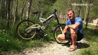 Marc Beaumont's GT Fury Downhill Race Bike