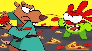 Om Nom Kisah - Serangan Pizza | Kartun Lucu Untuk Anak-Anak | Episode Baru