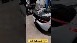 #Shorts McLaren 720s with RYFT exhaust 🏁💥 high loud exhaust 🎶🎵🤕