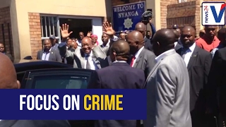 WATCH: Zuma makes surprise visit to Nyanga police station