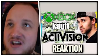 "DAS IST NE FRECHHEIT" - REAKTION - HAPTIC - MICROSOFT KAUFT BLIZZARD | ELoTRiX Highlights