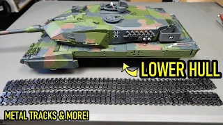 HUGE 1/16 RC LEOPARD 2A6 BATTLE TANK BUILD Pack 5 - Stages 34-42