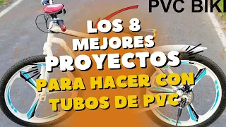 8 Ideas Basicas para Hacer con TUBOS de PVC 🔨