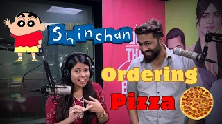 SHINCHAN Ordering PIZZA I Prank Call I Akanksha Sharma