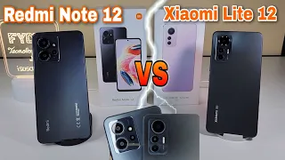 Xiaomi 12 Lite VS Redmi Note 12 ¿ Cuál Es Mejor Para Ti ?