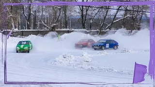 Автогонки на льду. Слободской 10.01.2021. Индивидуальная тренировка без зрителей.