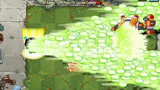 PvZ 2 Challenge - 200 Plants Max Level Vs Z Mech Zombie 300000 HP - Who will Win?