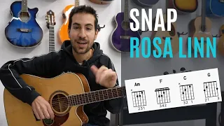 Tutorial de "Snap" (Rosa Linn) en Guitarra