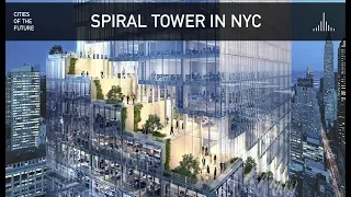 Future New York - Spiral Towers in NYC by Bjarke Ingels