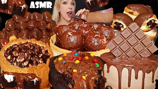 ASMR CHOCOLATE DESSERTS PARTY 🍫 NUTELLA CHOCOLATE MUKBANG 초콜릿 디저트 먹방 모음 Real eating sounds