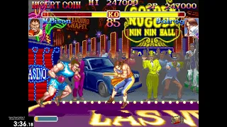Hyper Street Fighter II: The Anniversary Edition Speedrun (Arcade, Any%, Claw) [5:51]