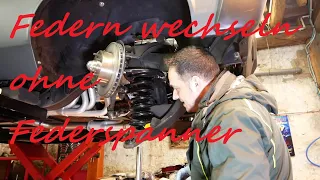 KFZ Federn wechseln ohne Federspanner