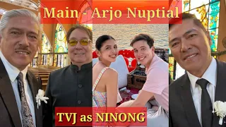 EAT BULAGA: #MAINEMENDOZA & #ARJOATAYDE WEDDING KASADO NA! l #TVJ NAUNA NG  IMBITAHIN AS MGA NINONG