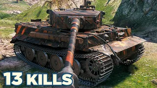 Tiger I • 13 KILLS • WoT Gameplay