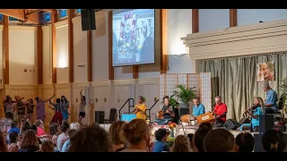 Part 1 Summer Mountain Retreat in Boone, NC - Kirtan with Krishna Das