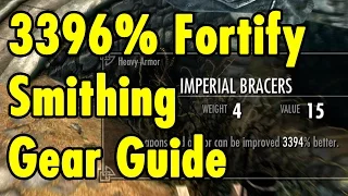3396% Fortify Smithing Gear Guide - Skyrim Special Edition - xBeau Gaming