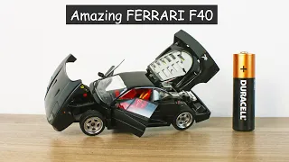 Потрясающая FERRARI F40! Обзор модели Herpa 143