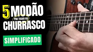 5 "MODÃO" Pra Tocar No Churrasco - SIMPLIFICADO