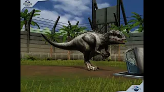 Unlocking The indominus Rex in Jurassic world the game