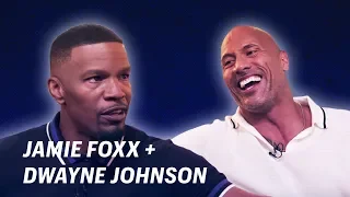 Jamie Foxx Interviews Dwayne Johnson || OFF SCRIPT a Grey Goose Production