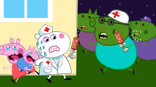 Peppa Zombie Apocalypse, Zombies Appear At The Laboratory🧟‍♀️ | Peppa Pig Funny Animation