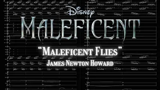 Maleficent Flies | James Newton Howard | Maleficent (2014) | 4K SCORE VIDEO