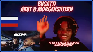 Arut, MORGENSHTERN - BUGATTI | Russian Rap REACTION!!!