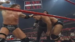 The Rock vs The Undertaker vs Triple H, Triple Threat Raw June 14, 1999